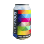 Ontdek de Smaakexplosie van Brewtous Shake Your Hops DIPA 33cl