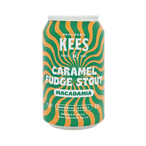 Ontdek de Verleidelijke Kees Caramel Fudge Stout Macadamia 33cl