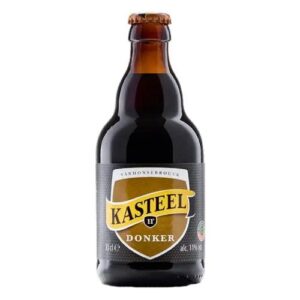 Ontdek de rijke smaak van Kasteel Bier Donker 33cl van Honsebrouck