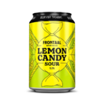Verfrissende explosie: Ontdek Frontaal Lemon Candy Sour 33cl!
