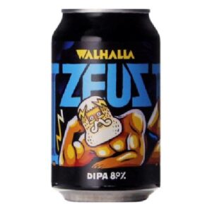Verken de krachtige smaak van Walhalla Zeus DIPA 8% 33cl